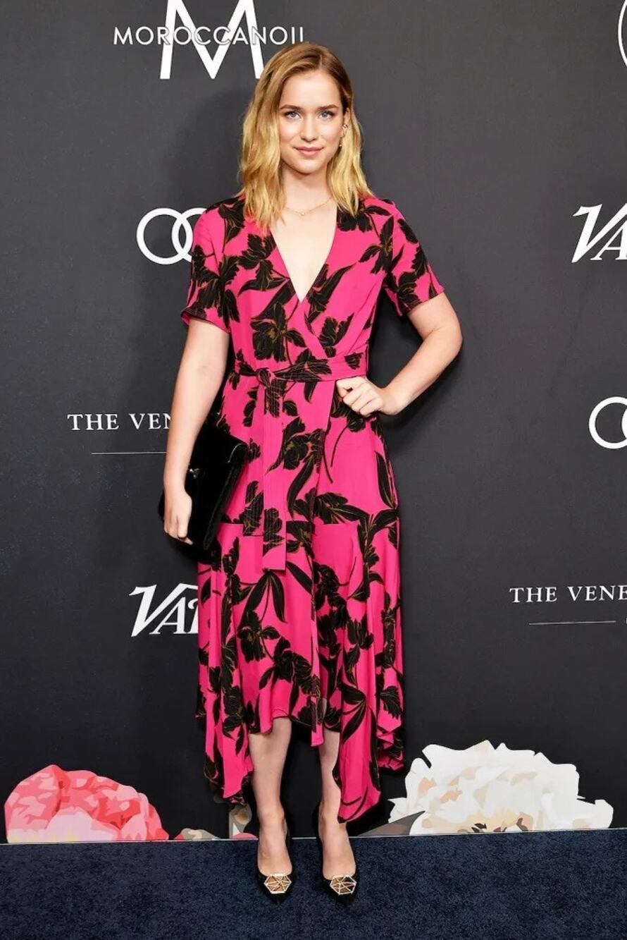 A.L.C. Pink Floral Silk Maxi Dress Size 0